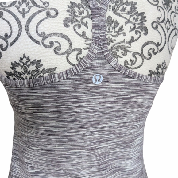 Lululemon Power Y Tank Yoga Activewear Womens 8 Running Athleisure Outdoor 2011 - Picture 6 of 9